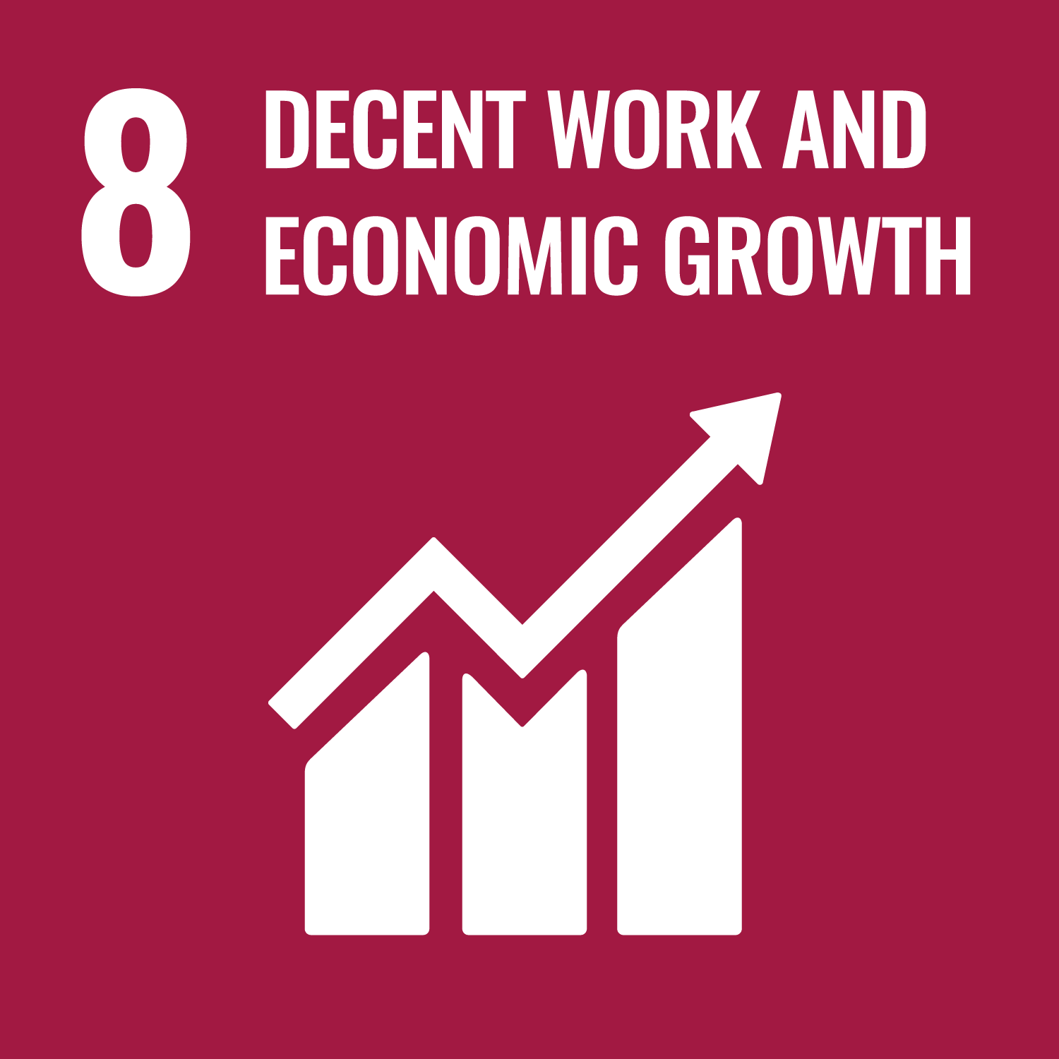 Icon for Decent work and economic growth